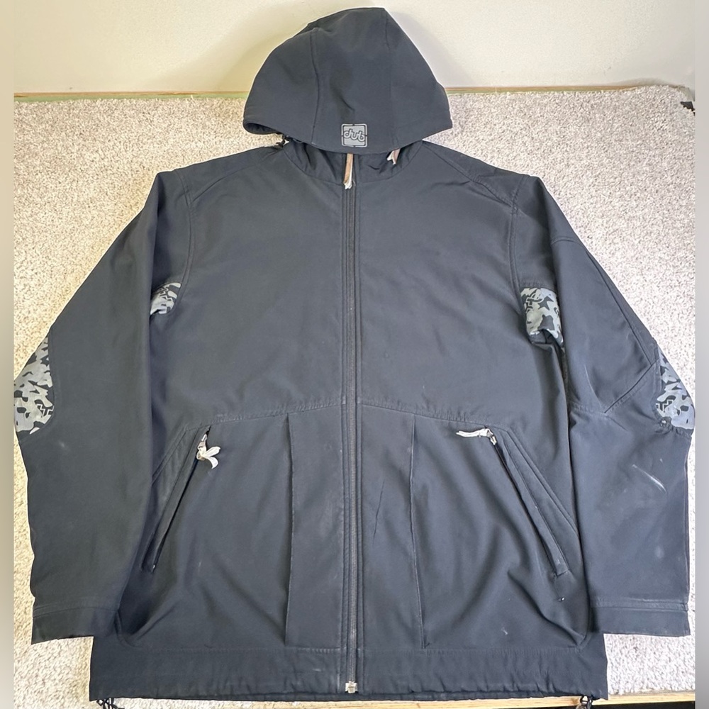 Vintage Dub Brand Weathergear Jacket Coat Snowboarding Apparel Men’s XL Black